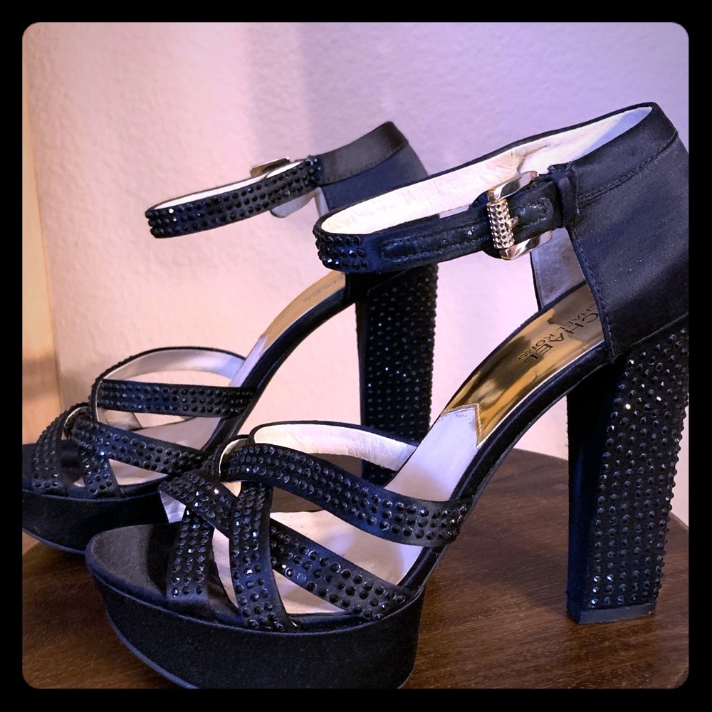 Michael Kors Sparkly Black Heels